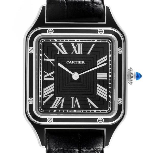 Cartier Santos Dumont Large Steel Mens Watch WSSA0046 Unworn ( 2025 )