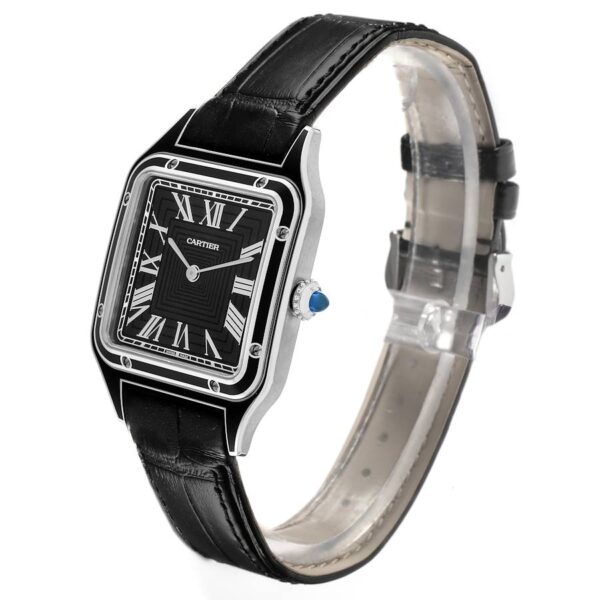 Cartier Santos Dumont Large Steel Mens Watch WSSA0046 Unworn ( 2025 ) - Image 9