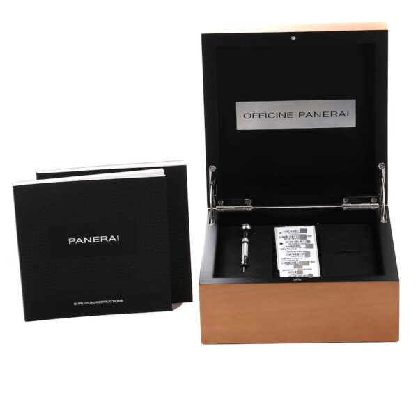 Panerai Luminor 1950 10 Days GMT 24H Carbotech Mens Watch PAM00335 Box Papers - Image 3