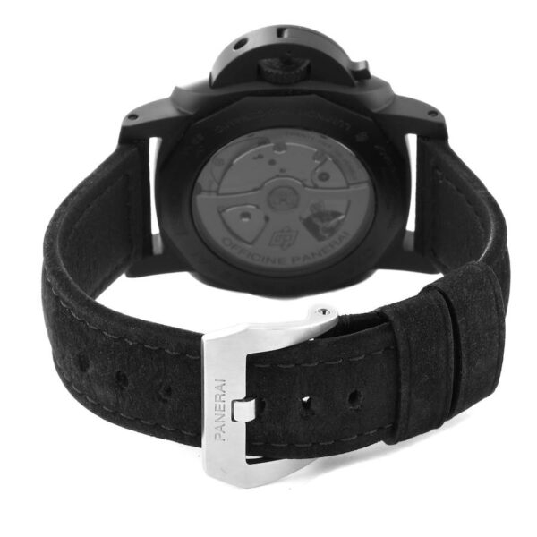 Panerai Luminor 1950 10 Days GMT 24H Carbotech Mens Watch PAM00335 Box Papers - Image 7