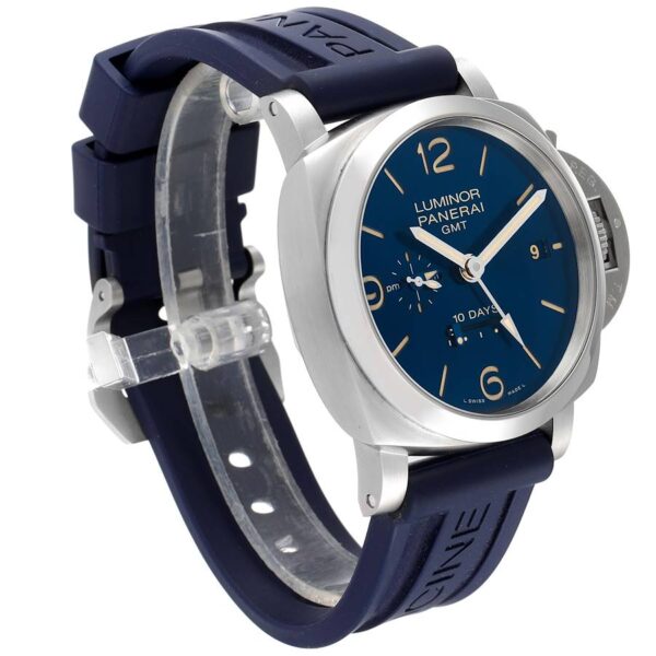 Panerai Luminor Marina 1950 10 Days GMT 44mm Watch PAM00986 Box Papers - Image 11