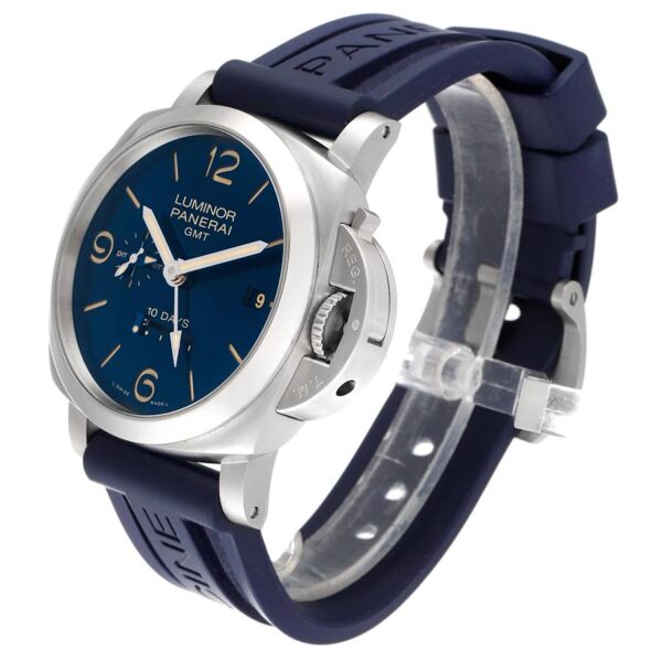 Panerai Luminor Marina 1950 10 Days GMT 44mm Watch PAM00986 Box Papers - Image 10
