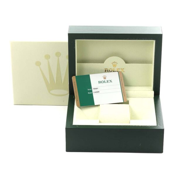 Rolex Cosmograph Daytona White Gold MOP Diamond Dial Mens Watch 116509 Box Card - Image 3