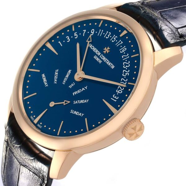 Vacheron Constantin Patrimony Retrograde Rose Gold Watch 4000U Box Papers - Image 7