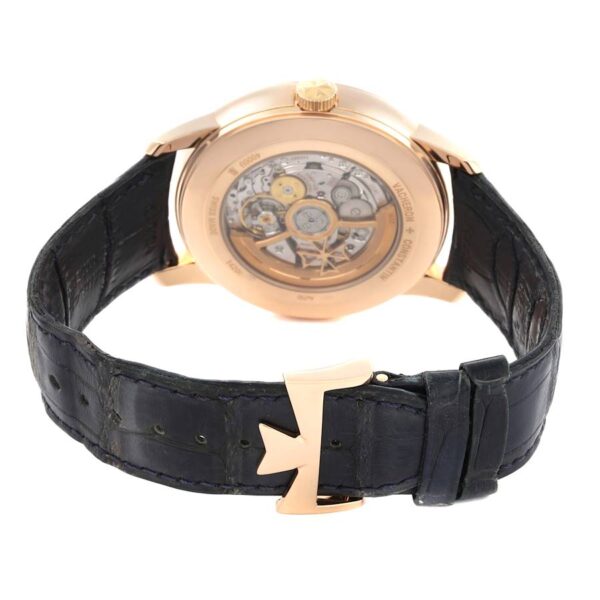 Vacheron Constantin Patrimony Retrograde Rose Gold Watch 4000U Box Papers - Image 5