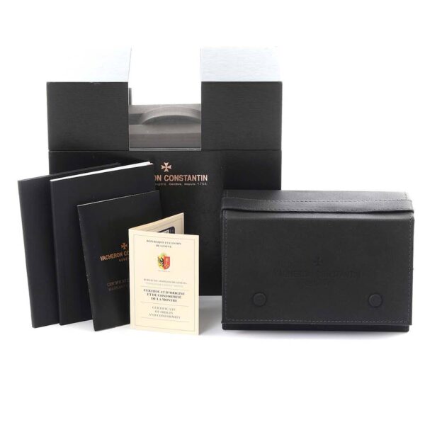 Vacheron Constantin Patrimony Retrograde Rose Gold Watch 4000U Box Papers - Image 3