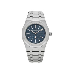 Audemars Piguet Royal Oak 16202ST.OO.1240ST.01 'Jumbo' Extra-Thin 50th Anniversary Stainless Steel Blue Dial (2022)