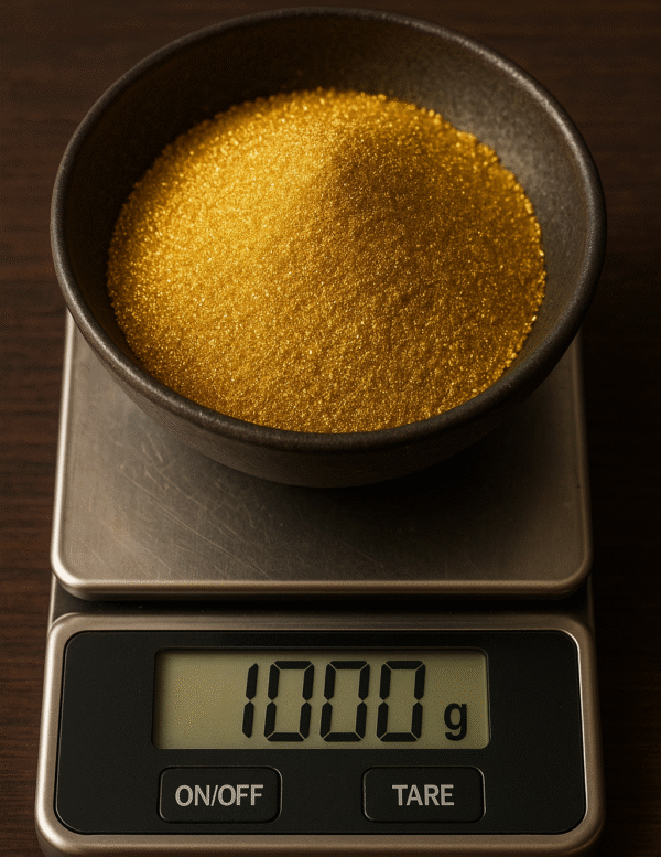 1 kg  24k Gold Dust-jng global gold