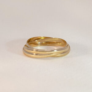 Golden Trio Ring