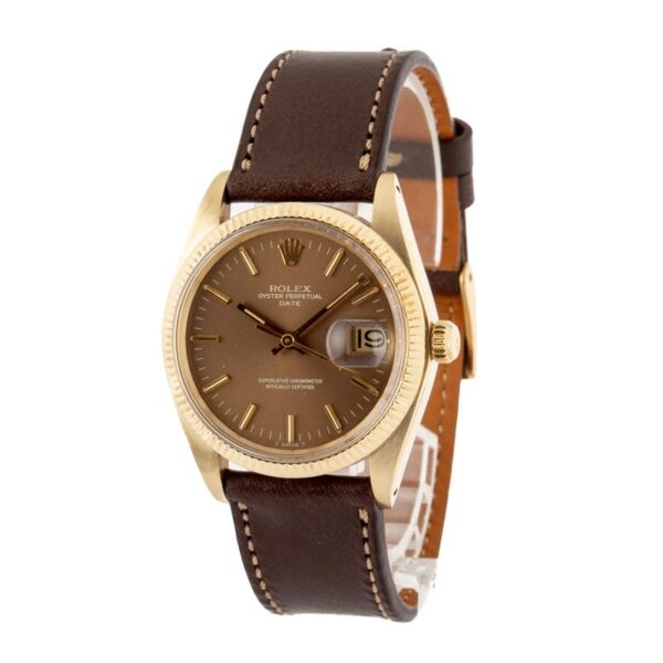 Pre-owned Rolex Date Ref 1503 Yellow Gold