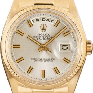Rolex Day-Date Ref 1803 Silver Dial