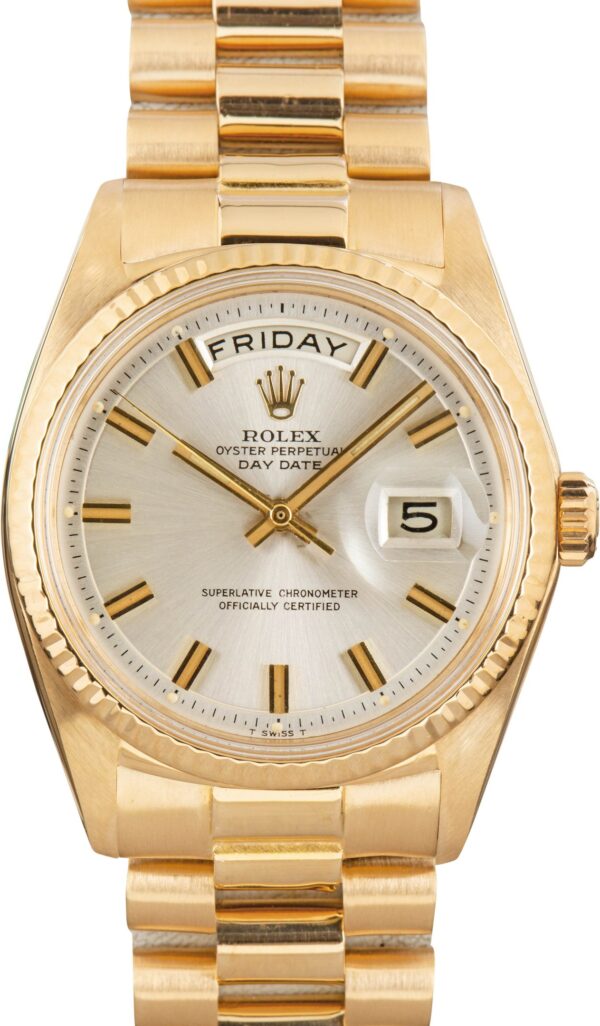 Rolex Day-Date Ref 1803 Silver Dial