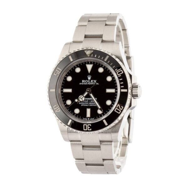 Rolex Submariner 124060 Black No Date Dial
