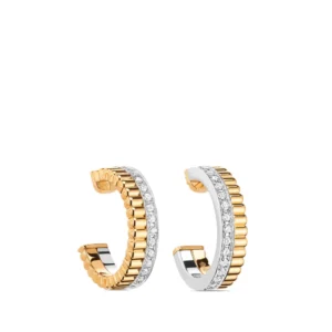 Quatre Radiant Edition hoop earrings