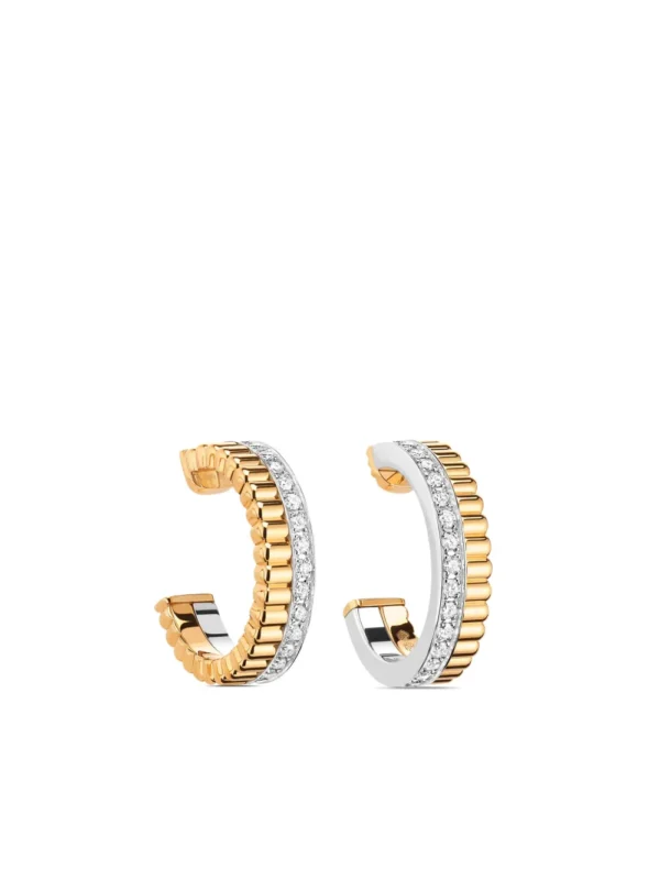 Quatre Radiant Edition hoop earrings