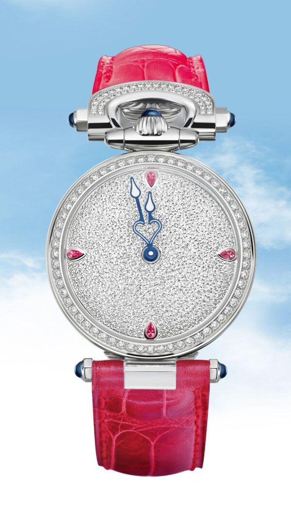 Bovet Fleurier Automatic Women watch in Round case & Silver Dial