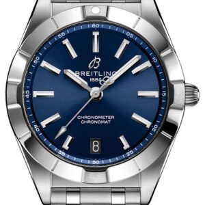 Breitling Chronomat SuperQuartz™ Women watch in Round case & Blue Dial