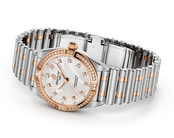 Breitling Chronomat SuperQuartz™ Women watch in Round case & Mother-of-Pearl Dial