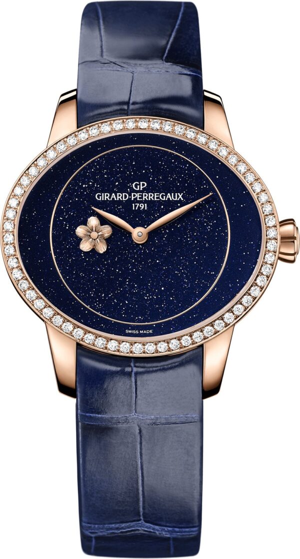 Girard-Perregaux Cat's Eye Automatic Women watch in Oval case & Blue Dial