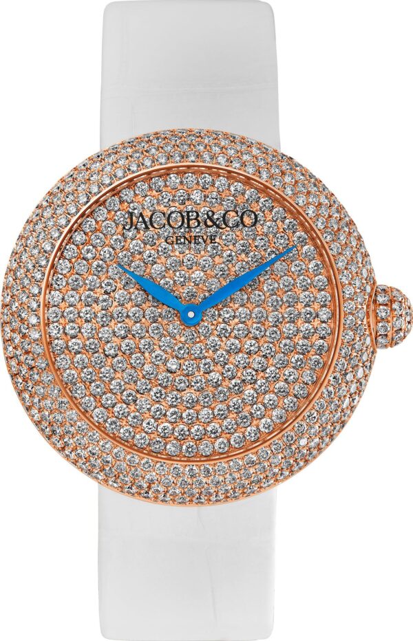 Jacob & Co. Brilliant Quartz Women watch in Round case & Gemstone Dial