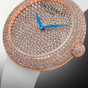 Jacob & Co. Brilliant Quartz Women watch in Round case & Gemstone Dial