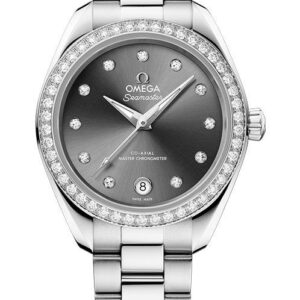 Omega Seamaster Automatic Women watch in Round case & Grey Dial