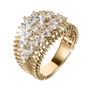 Sunburst Marquise Ladies Ring