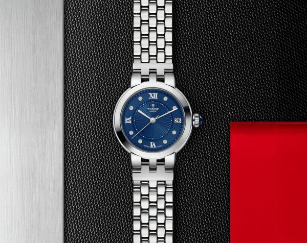 Tudor Clair de Rose Automatic Women watch in Round case & Blue Dial