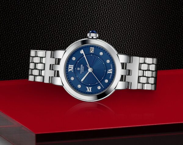 Tudor Clair de Rose Automatic Women watch in Round case & Blue Dial