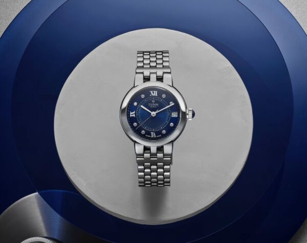 Tudor Clair de Rose Automatic Women watch in Round case & Blue Dial